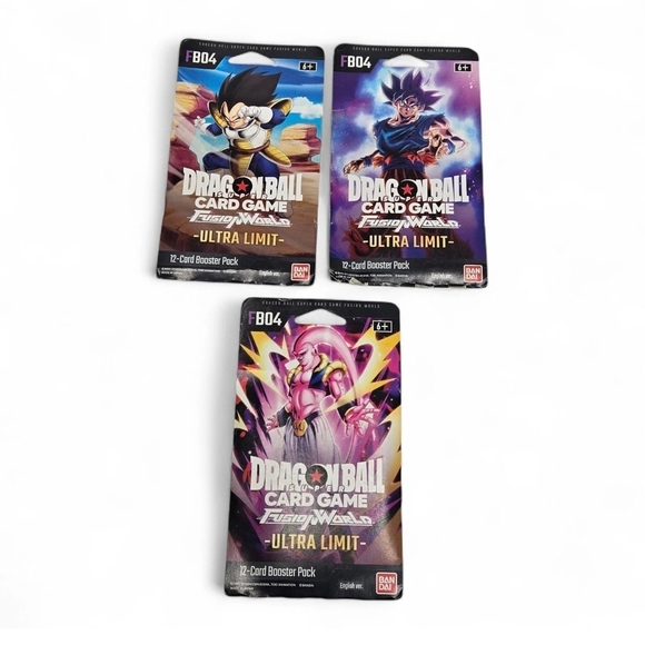 Bandai Namco Other - Dragon Ball Card Game Booster Pack Set Fusionworld Ultra Limit FB04 Bandai